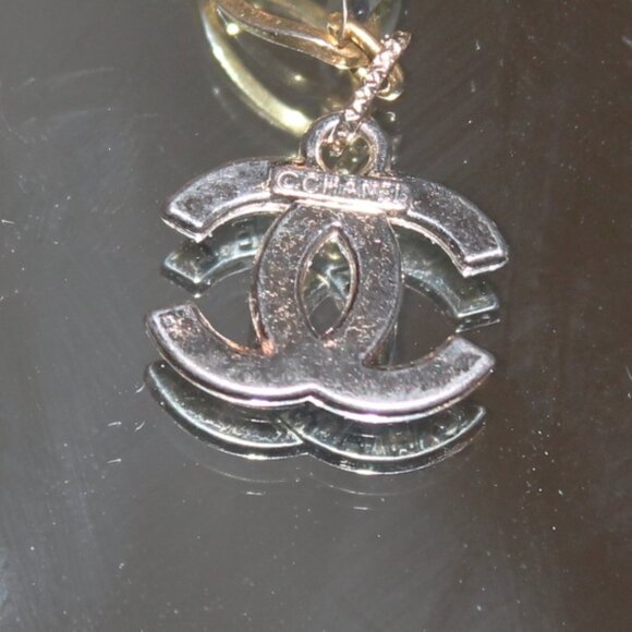 Auth Iconic CHANEL Pendant on 925/14k Chain Necklace w purchase of pendant - Picture 4 of 7